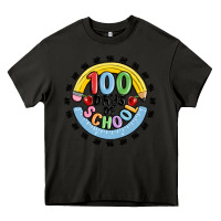 Asphalt 100 days of school Heavy Core Tee - MaliasSmallBusiness