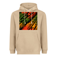 African Tribal Seamless Pattern Heavyweight Hoodie | Teevron