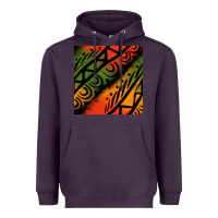 Plum african tribal seamless pattern Heavyweight Hoodie - BundleAndBundleShop
