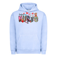 Pigment Grape Ice Nurse Valentines Day Urban Hoodie - CowhideDigitalArt