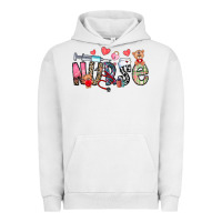 Pigment Lunar Rock Nurse Valentines Day Urban Hoodie - CowhideDigitalArt
