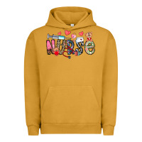 Pigment Peanut Butter Nurse Valentines Day Urban Hoodie - CowhideDigitalArt