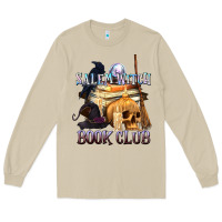 Mushroom Salem Witch Book Club Long Sleeve Tee - texasbilliewilder