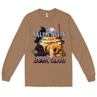 Toasted Coconut Salem Witch Book Club Long Sleeve Tee - texasbilliewilder