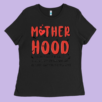 Motherhood Some Day I Rock It Ladies Tee Designed By Maliassmallbusiness