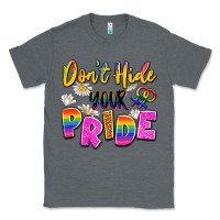 Charcoal Heather don't hide your pride Classic Tee - Artiststas