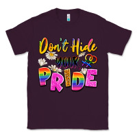 Plum don't hide your pride Classic Tee - Artiststas