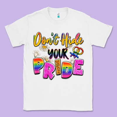 Don't Hide Your Pride Classic Tee Designed By Artiststas