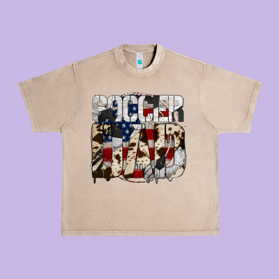 Soccer Dad Urban Heavy Tee Designed By Bettercallsaul