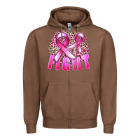 Chestnut fight cancer Zipper Hoodie - FaDigitalArtStudio