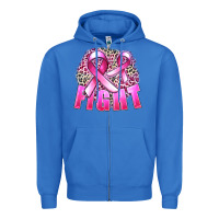 True Royal fight cancer Zipper Hoodie - FaDigitalArtStudio