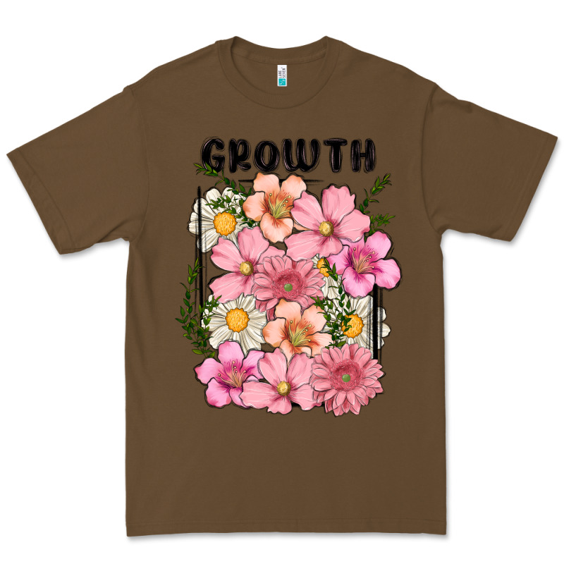Growth Flower Premium Tee by MaliasSmallBusiness | Teevron