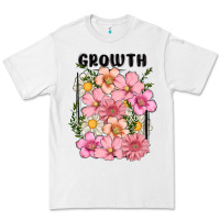 White growth flower Premium Tee - MaliasSmallBusiness