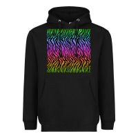 Black tiger glitter seamless pattern Heavyweight Hoodie - BundleAndBundleShop
