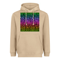 Mushroom tiger glitter seamless pattern Heavyweight Hoodie - BundleAndBundleShop