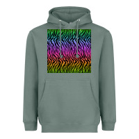 Sage tiger glitter seamless pattern Heavyweight Hoodie - BundleAndBundleShop