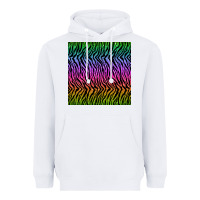 White tiger glitter seamless pattern Heavyweight Hoodie - BundleAndBundleShop
