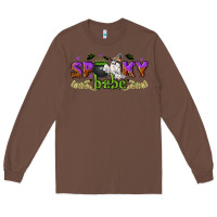 Chestnut spooky babe halloween Long Sleeve Tee - NancyCooperArtShop