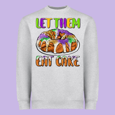 Let Them Eat Cake Heavyweight Sweatshirt Designed By Cowgirlartshop