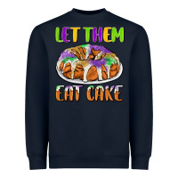 Navy let them eat cake Heavyweight Sweatshirt - CowGirlArtShop