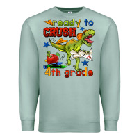 Seafoam ready to crush 4th grade Premium Sweatshirt - BundleAndBundleShop