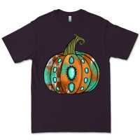 Plum Western cowhide turquoise pumpkin Premium Tee - NancyCooperArtShop
