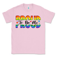 Bubblegum Pink proud to be me Classic Tee - Artiststas