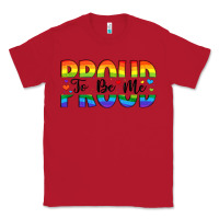 Red proud to be me Classic Tee - Artiststas