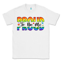 White proud to be me Classic Tee - Artiststas
