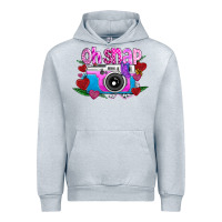 Heather Grey Oh Snap Urban Hoodie - CowhideDigitalArt