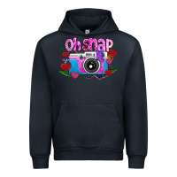 Navy Oh Snap Urban Hoodie - CowhideDigitalArt