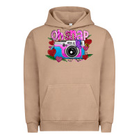 Pigment Burro Oh Snap Urban Hoodie - CowhideDigitalArt