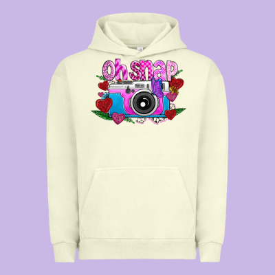 Oh Snap Urban Hoodie Designed By Cowhidedigitalart
