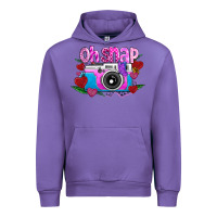 Tulip Oh Snap Urban Hoodie - CowhideDigitalArt
