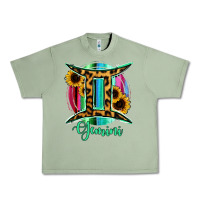 Oil Green Gemini Sign of Zodiac Urban Heavy Tee - Bettercallsaul