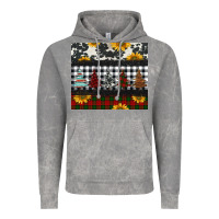 Cloud Rock christmas trees and sunflowers Vintage Hoodie - Jasminsmagicworld