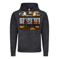 Vintage Black christmas trees and sunflowers Vintage Hoodie - Jasminsmagicworld