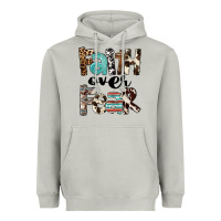 Moon Dust Faith Over Fear Heavyweight Hoodie - FaDigitalArtStudio