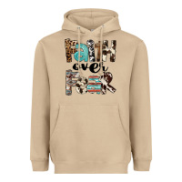 Mushroom Faith Over Fear Heavyweight Hoodie - FaDigitalArtStudio