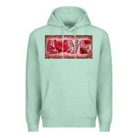 Seafoam Pink Love Kiss Valentine's Day Premium Hoodie - RanaPortraitStore