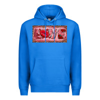 True Royal Pink Love Kiss Valentine's Day Premium Hoodie - RanaPortraitStore