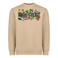 Hairstylist Mardi Gras Heavyweight Sweatshirt | Teevron