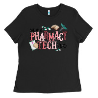 Black in my pharmacy tech era Ladies Tee - MaliasSmallBusiness