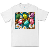 White Easter eggs Premium Tee - NancyCooperArtShop