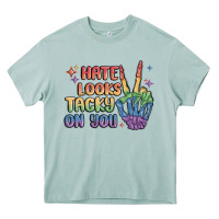 Arona hate looks tacky on you pride Heavy Core Tee - MaliasSmallBusiness