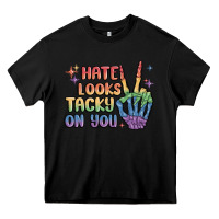 Black hate looks tacky on you pride Heavy Core Tee - MaliasSmallBusiness
