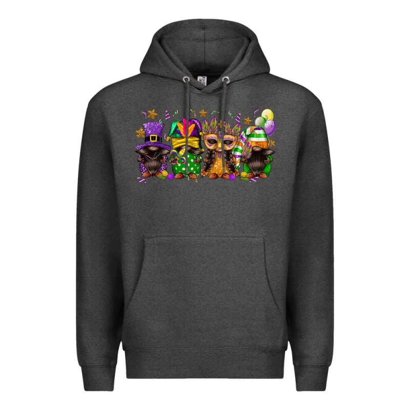 Mardi Gras Afro Gnomies Premium Hoodie by FaDigitalArtStudio | Teevron
