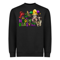 Black its moody gras yall Heavyweight Sweatshirt - CowGirlArtShop