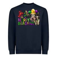 Navy its moody gras yall Heavyweight Sweatshirt - CowGirlArtShop