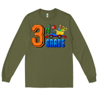 Army Green Third Grade Long Sleeve Tee - RanaPortraitStore